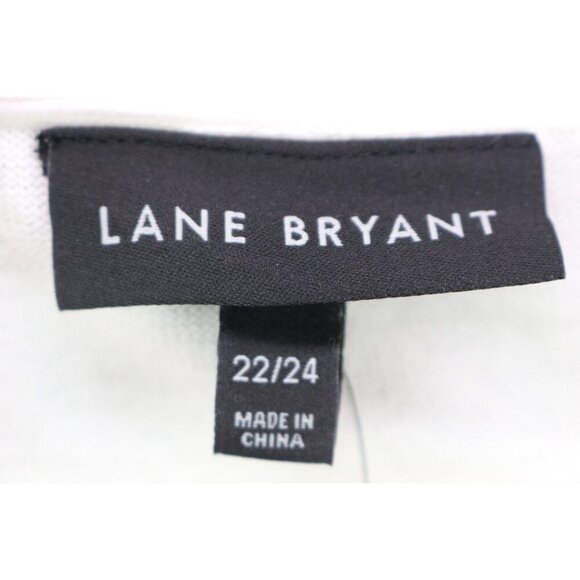 Lane Bryant Blue & White Fade Button Up Cardigan-Size 22/24-New with Tags - Picture 5 of 11